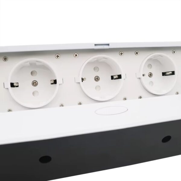 Pop-up Table Outlet with 3AC Outlets for Office Power