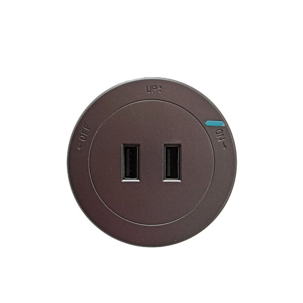 Wall Track Socket Multi-Plugs Power Rail Socket
