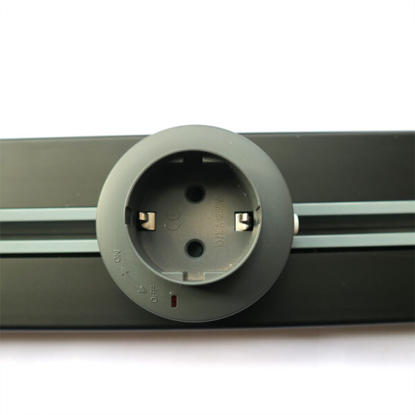 Wall Surface Mounted Electrical Socket Rail Outlet