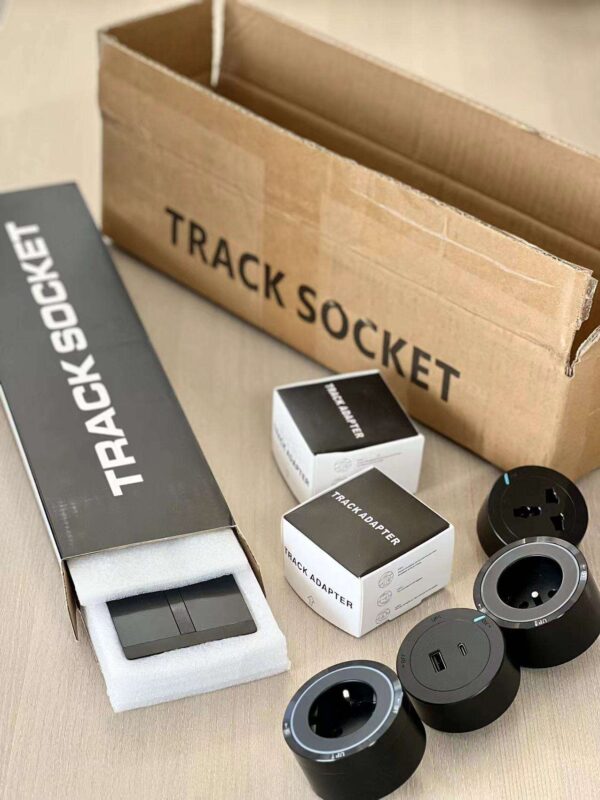 Wall Track Socket EU/UK/Universal Tabletop Socket