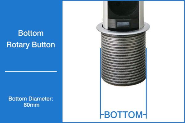 Pull Pop Up Socket Retractable Electrical Outlet 60J