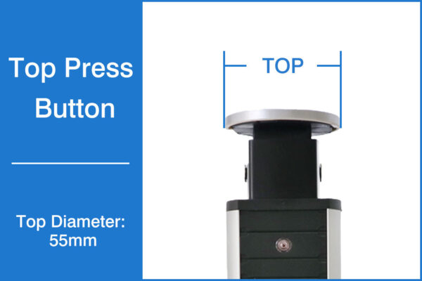 Pull Pop Up Socket Retractable Electrical Outlet 60J