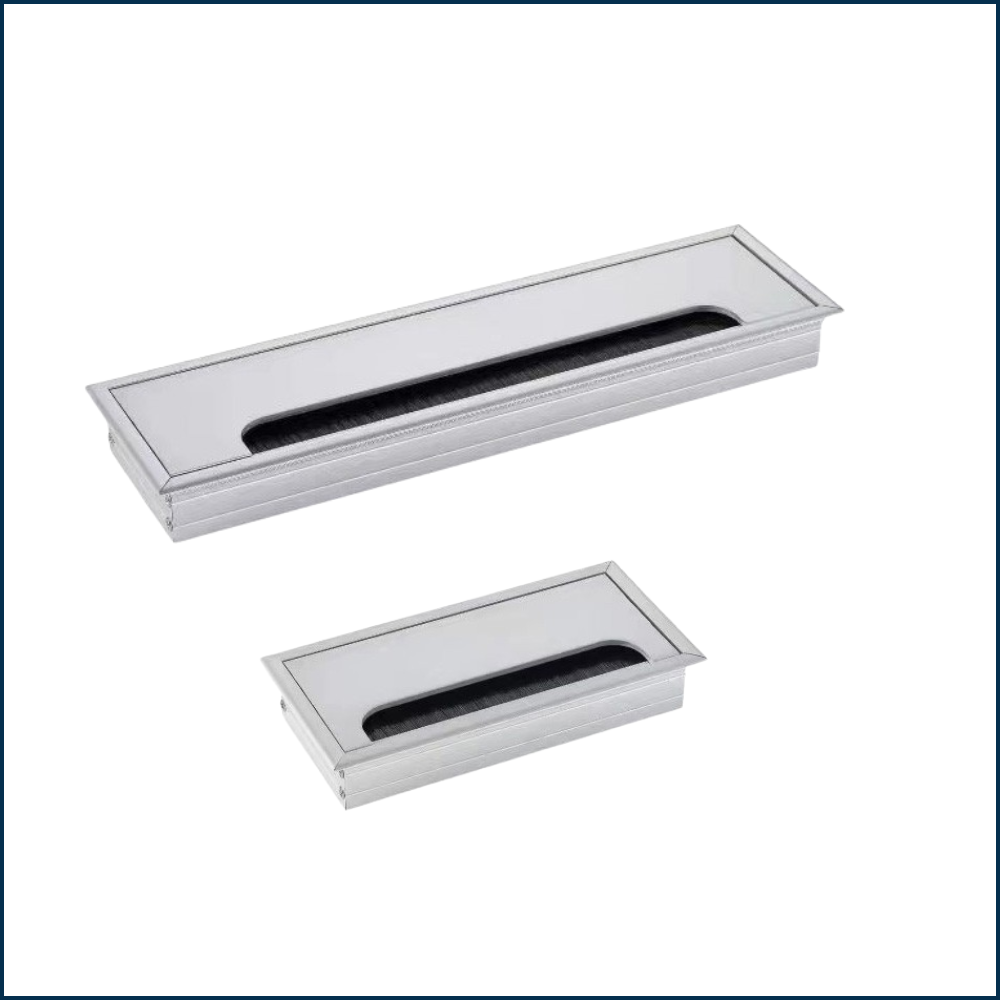 Cable grommet desk socket insert for furniture - Moonian