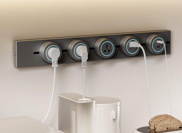 O1CN01docFfL1lmqkwzW6uv_!!2220549264862-0-cib_副本 Moonian Halo-LED Power Track Adapter | Futuristic 360° Light Ring | Premium Track Socket | Universal/UK/EU/USB-C