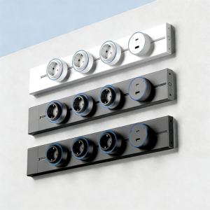 Moonian Halo-LED Power Track Adapter with 360 Degree Futuristic Light Ring Glowing